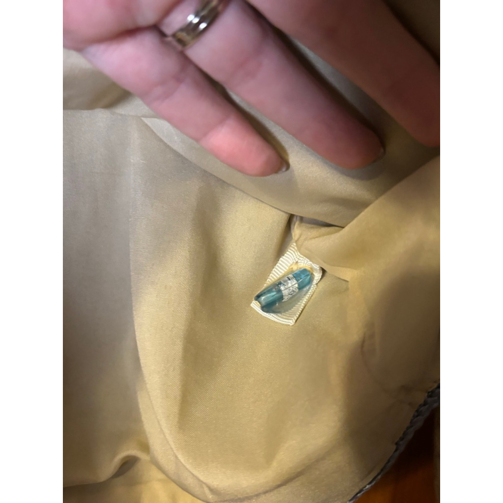 Indigo Moon Embroidered Patchwork Jacket Blue Gre… - image 8